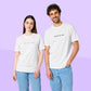 NIE NO ZU VINO Unisex T-Shirt aus Bio-Baumwolle