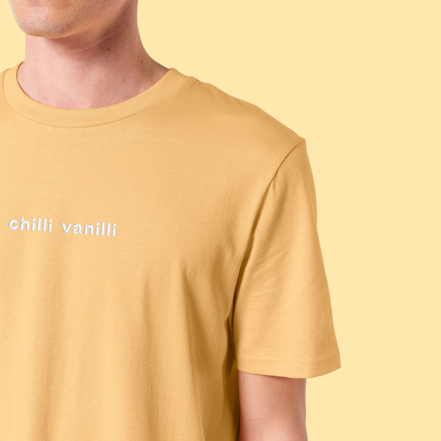 CHILLI VANILLI Unisex T-Shirt aus Bio-Baumwolle