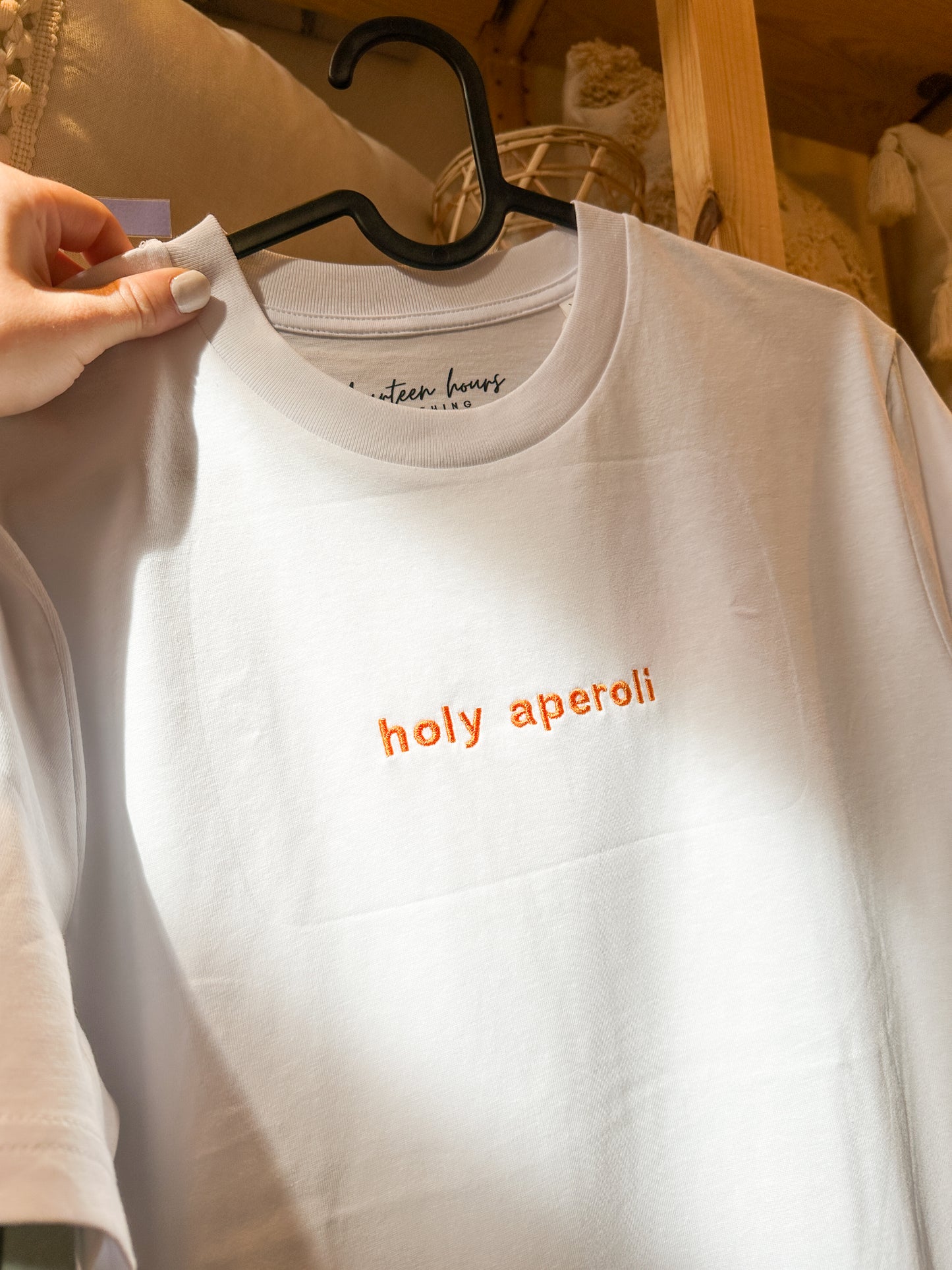 HOLY APEROLI Unisex T-Shirt aus Bio-Baumwolle