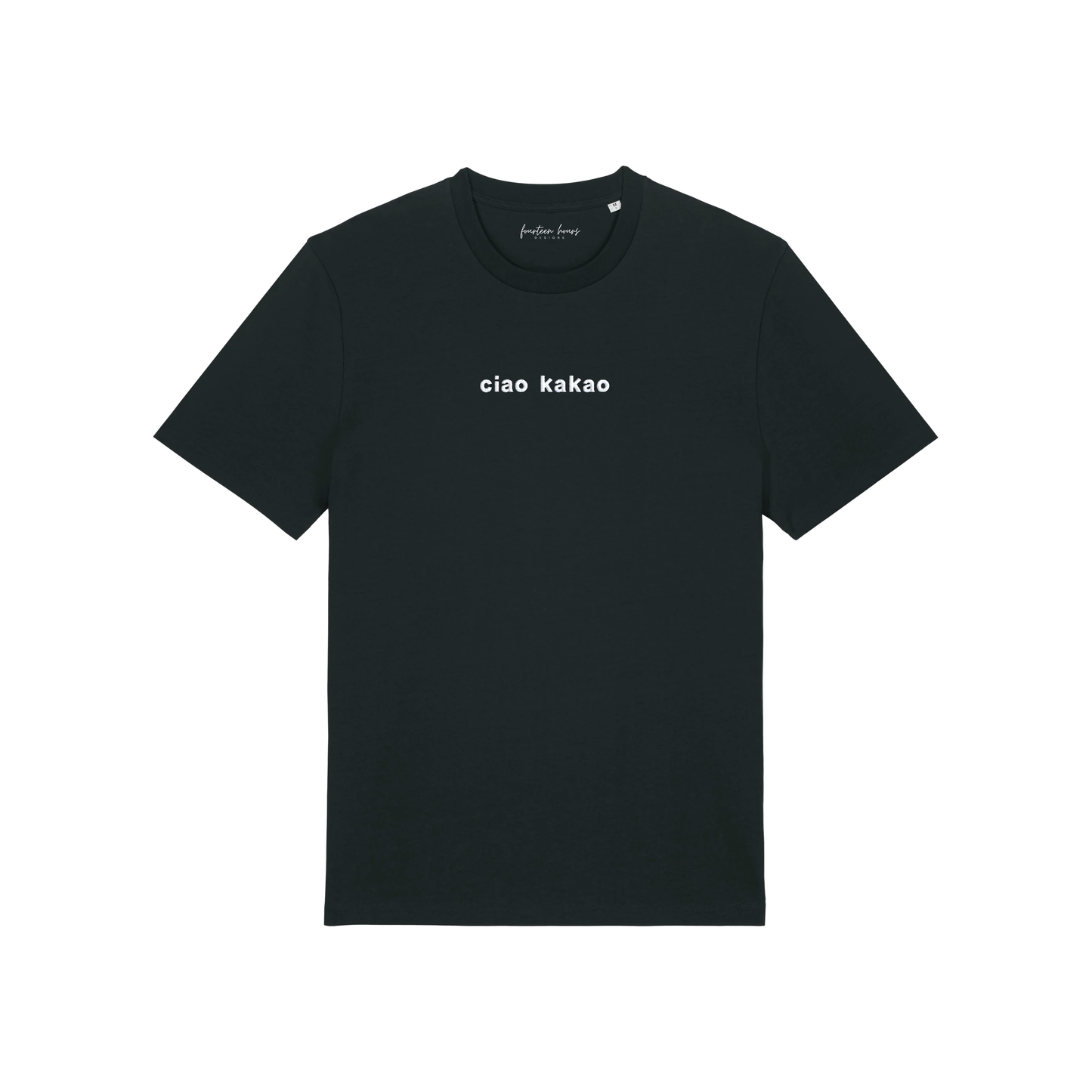 CIAO KAKAO Unisex T-Shirt aus Bio-Baumwolle