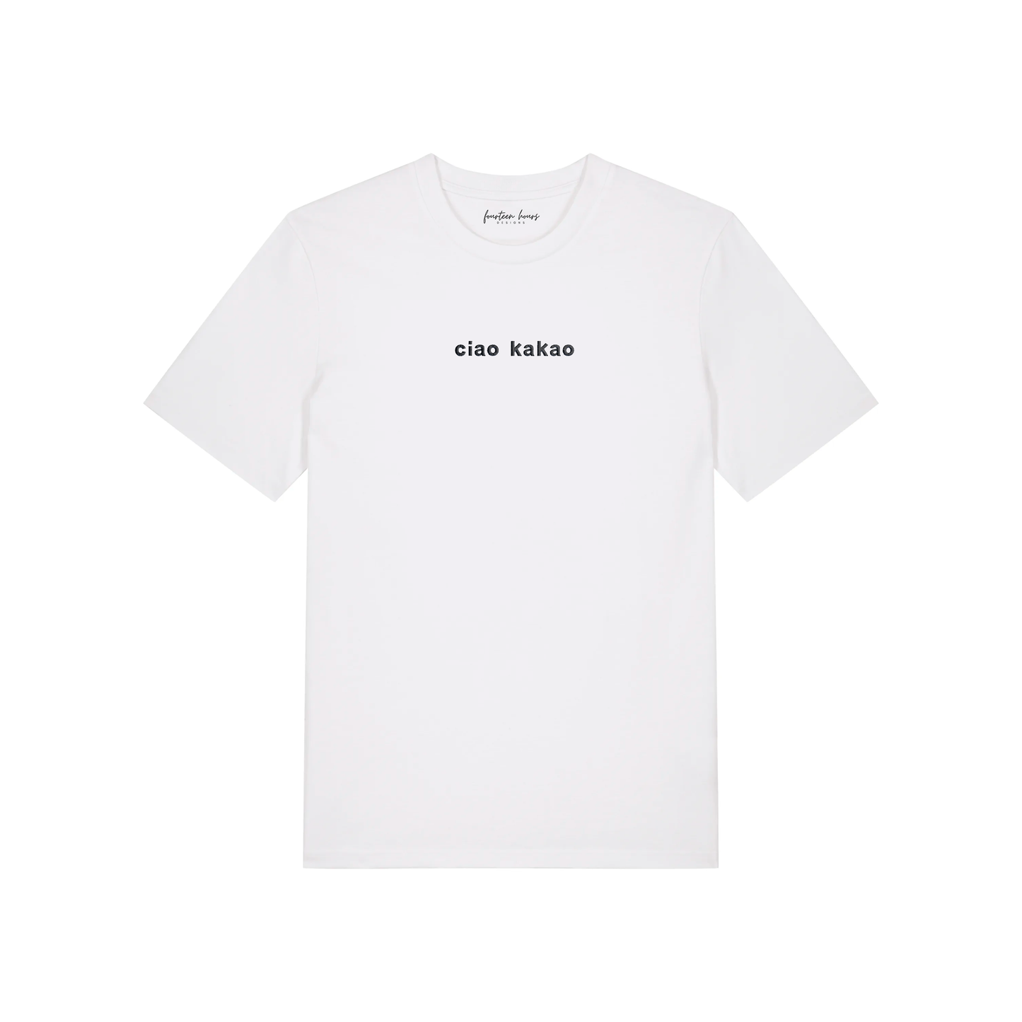 CIAO KAKAO Unisex T-Shirt aus Bio-Baumwolle